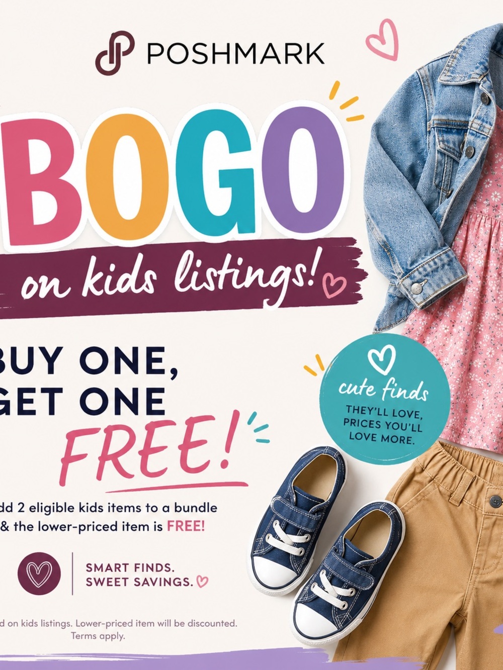 BOGO ON ALL KIDS CLOTHING